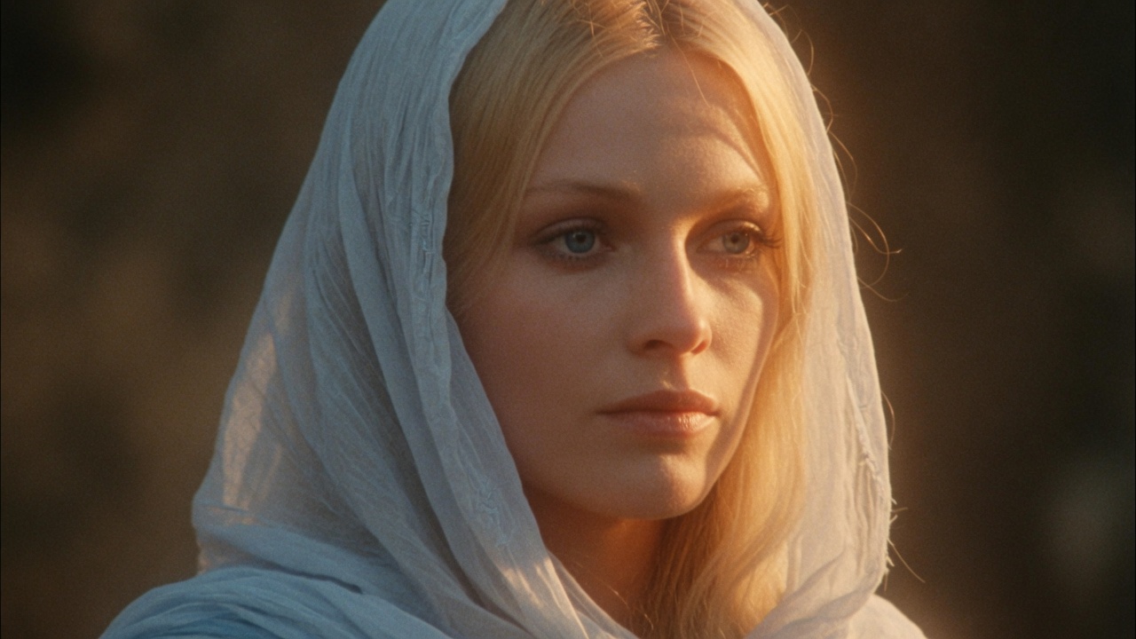 70s film-style portrait